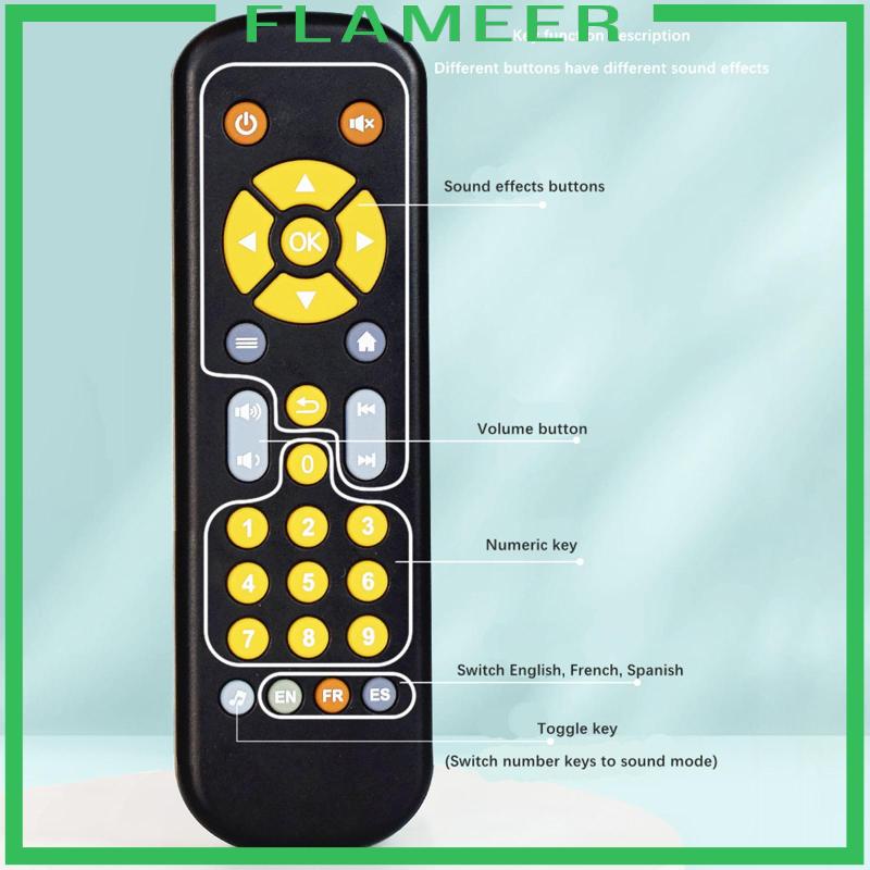 Tv Đồ Chơi Điều Khiển Từ Xa Có Nhạc Cho Bé 1 2 3 Tuổi