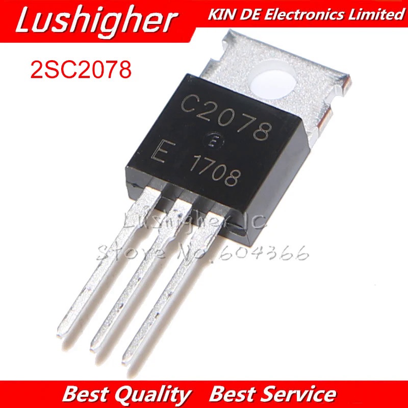 Công tắc nhà C2078 TO 220 10 chiếc 2SC2078 TO-220 2078 pxa6 -