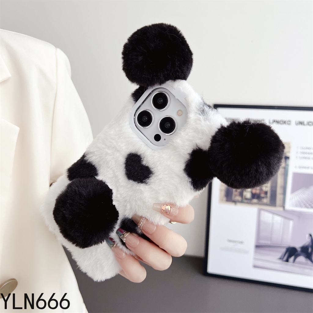 Vivo Ốp Điện Thoại Đính Bóng Lông Dễ Thương Cho Vivoy36 y35 y27 y22 y21 y75 y55 y77 y72 y21t y52 y30 y50 y22s y33s