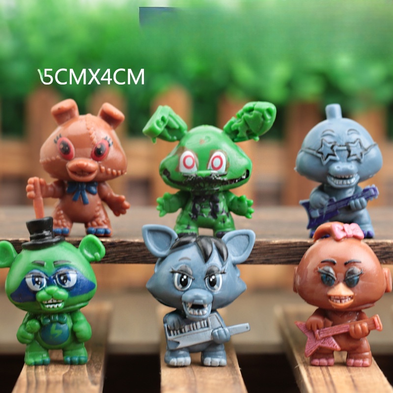 Fnaf Mô Hình Nhân Vật bonnie foxy Trong game freddy fredbear
