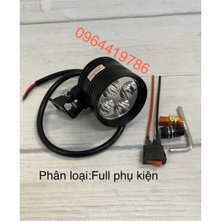 Đèn led trợ sáng L4 ngắn 3 chế độ.