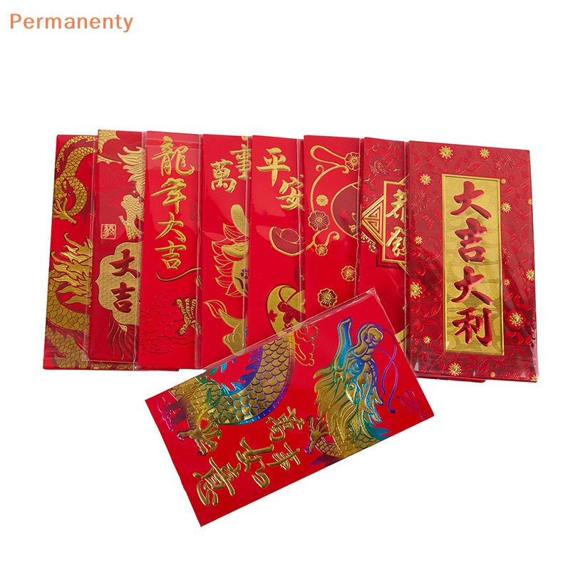 Set 6 Bao Lì Xì Năm Mới 2024 Phong Cách Trung Hoa