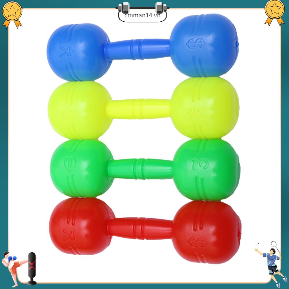 Sportime Trẻ Em Nhựa Tay Quả Tạ An Toàn Thú Vị Tập Thể Dục Barbell Thao Đồ Chơi Dành Cho Mẫu Giáo