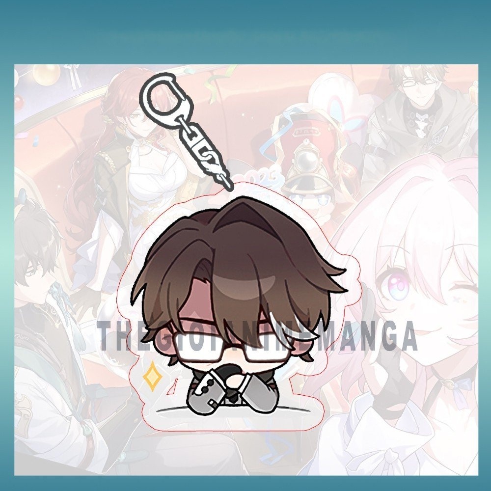 Móc khóa HONKAI IMPACT STAR RAIL ver CẢM XÚC M2 in hình game chibi anime mica trong acrylic xinh xắn
