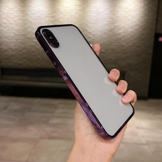 Ốp lưng điện thoại mạ 6D siêu mỏng sang trọng cho iPhone 7 8 SE2020 X XS XR XSMAX mặt kính bảo vệ ống kính camera cho iPhone11 cứng