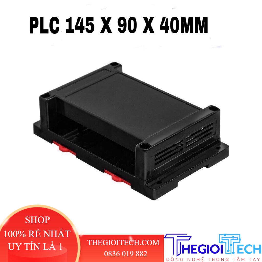 Hộp PLC 145x90x40mm - Hộp nhựa đựng mạch điện tử