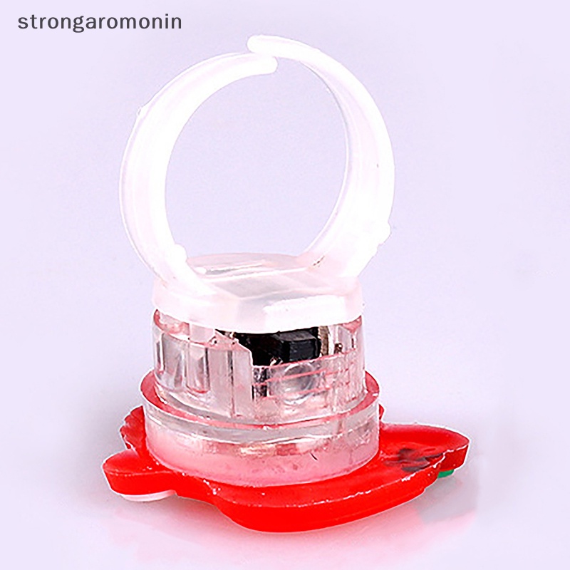 Bộ 5 Nhẫn Hình Ông Già Noel Phát Sáng Dễ Thương Trang Trí Cây Thông Giáng Sinh