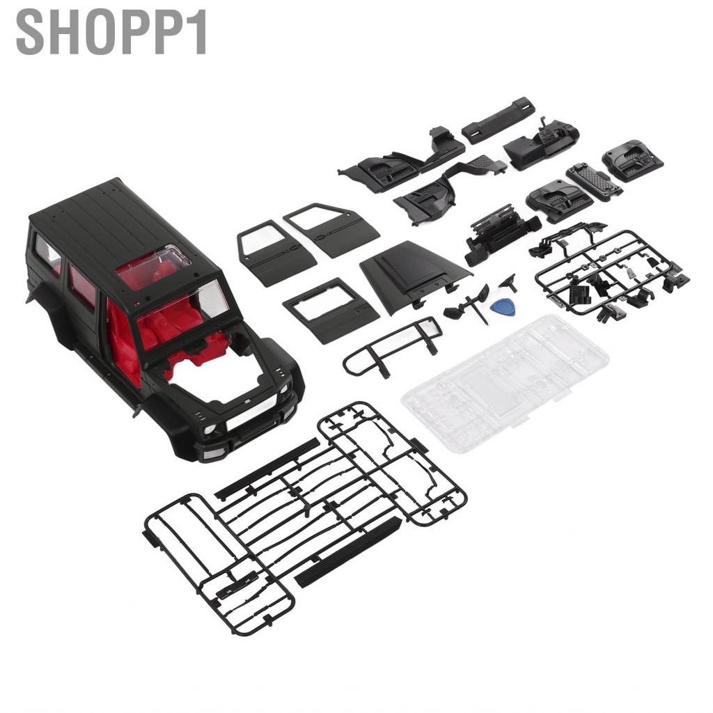 Shopp1 RC Body Shell Kit Corrosion Resistant High Strength Reliability Unassembled Durable for MN86 Series 1/12