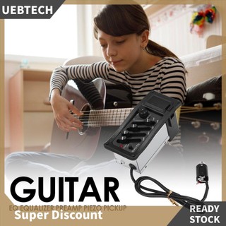 Bộ pickup eq-7545r 9v pin 4 băng tần cho đàn guitar