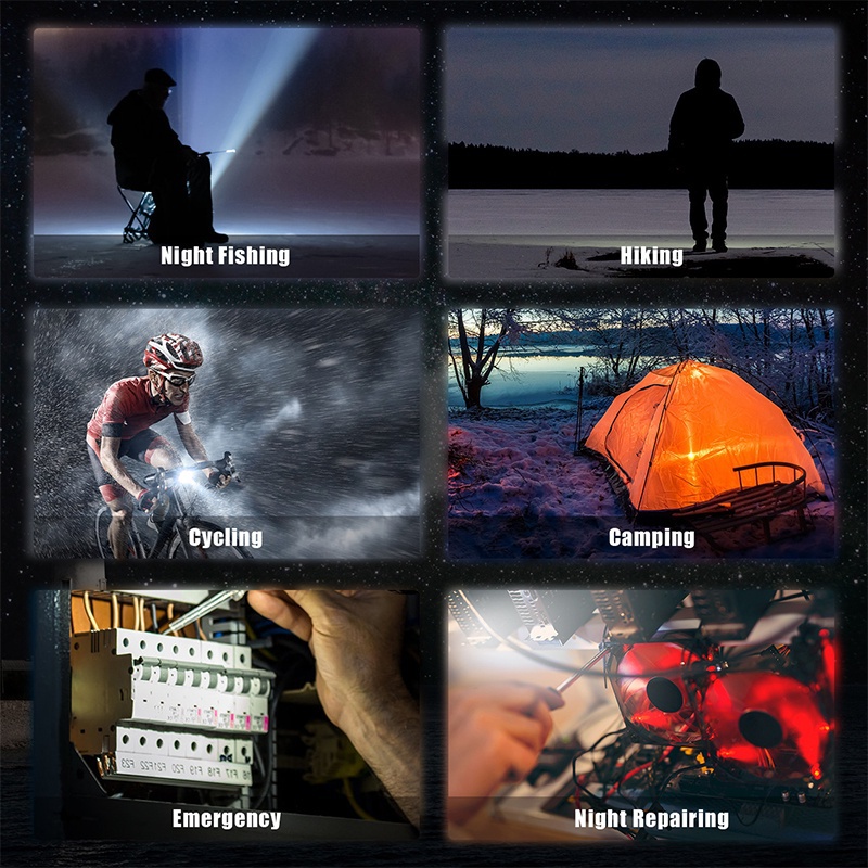 Đèn led mini Đa Năng Gắn Móc Khóa Tiện Dụng