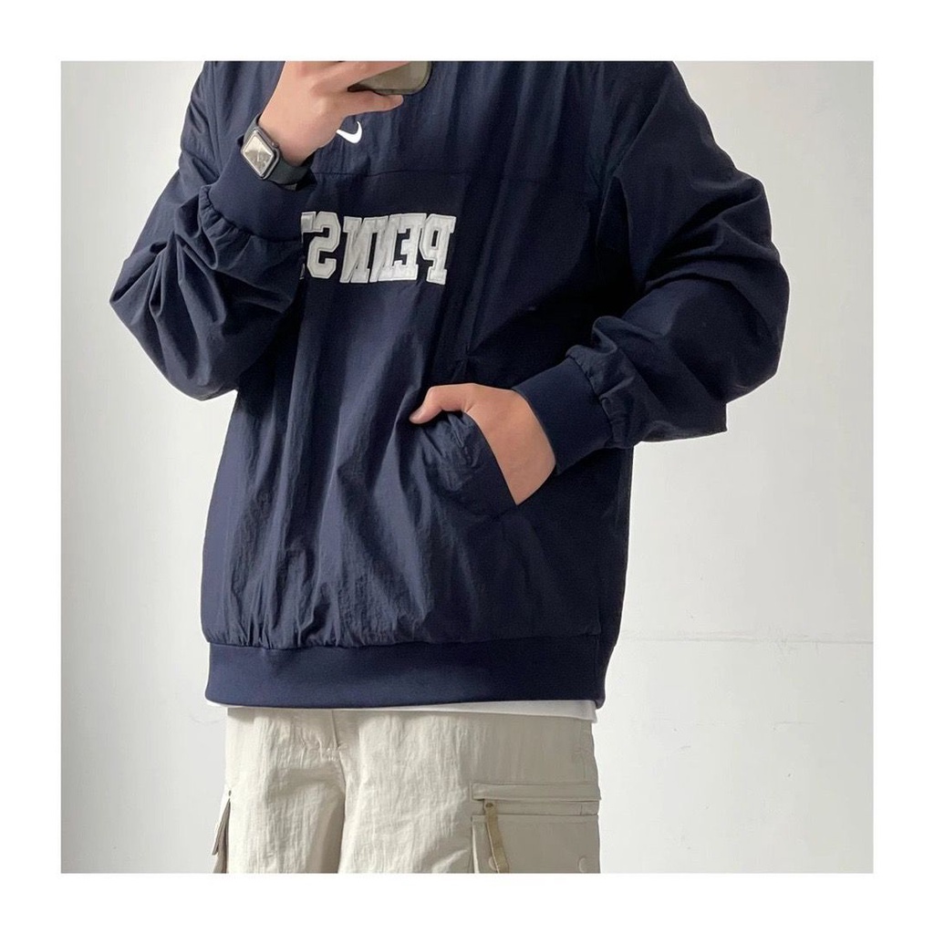 Nike Áo sweater Thể Thao Dài Tay Cổ Chữ v Thời Trang Dành Cho Cả Nam Và Nữ