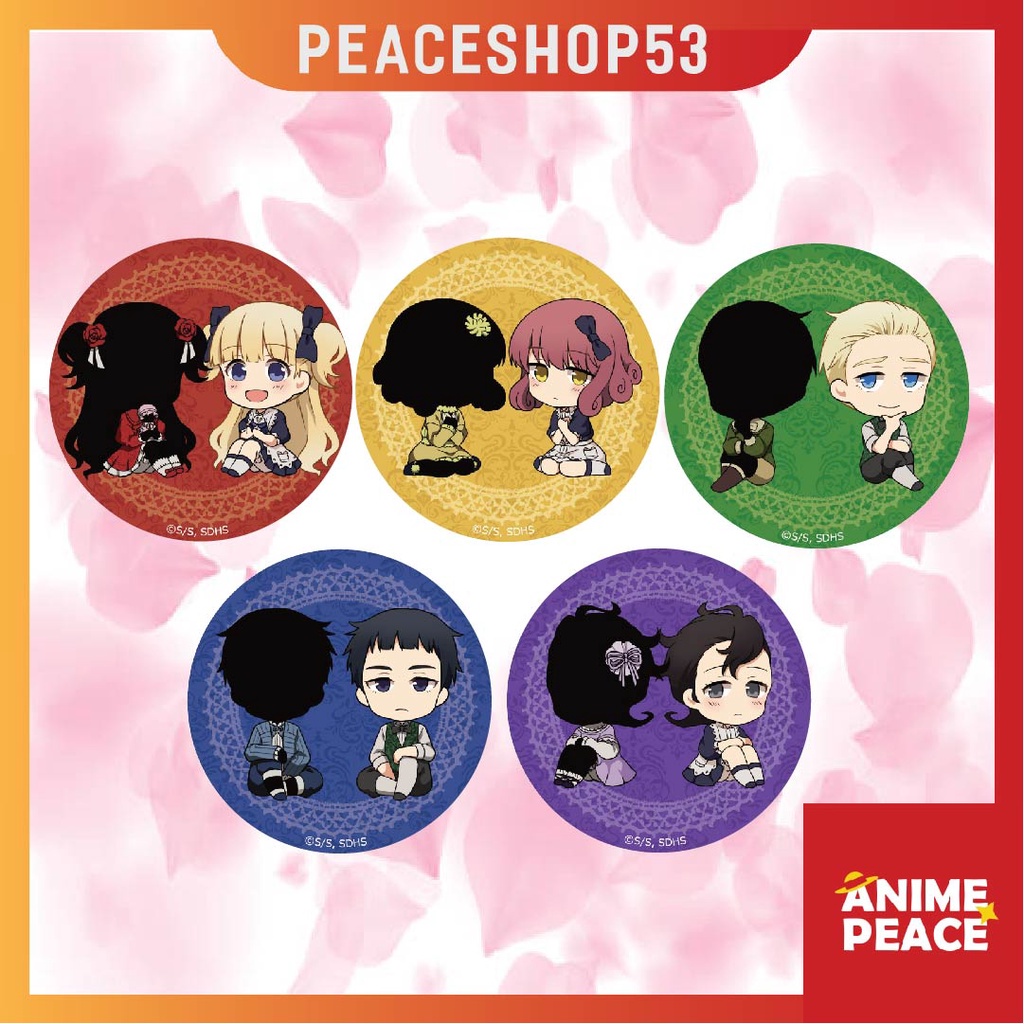 Huy hiệu Shadows House Lấp Lánh Huy Hiệu Anime Shadows House Phụ Kiện Anime Manga Ver 1 HH42