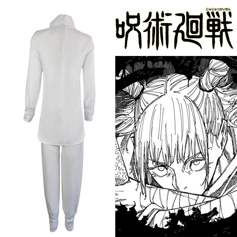Yyds Bộ Đồ Hóa Trang jujutsu kaisen hajime kashimo Màu Trắng Cho Nam Và Nữ Dịp halloween