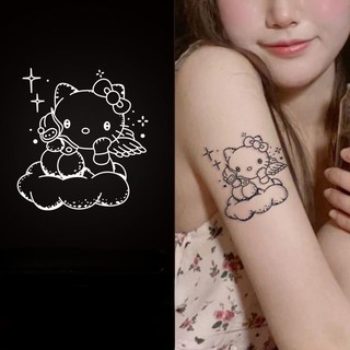 Hình Xăm Dán Chống Thấm Nước Không Phai Hình hello kitty
