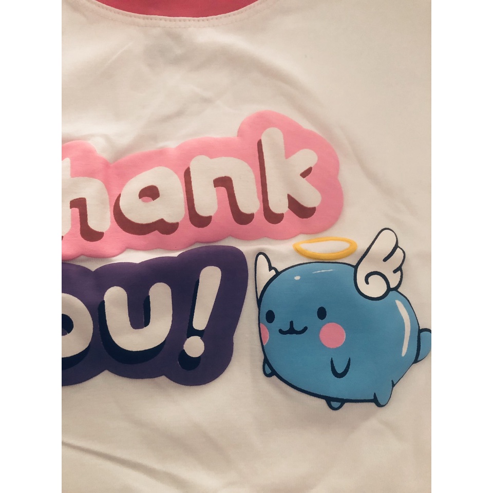 Áo thun trắng OMK thiên thần