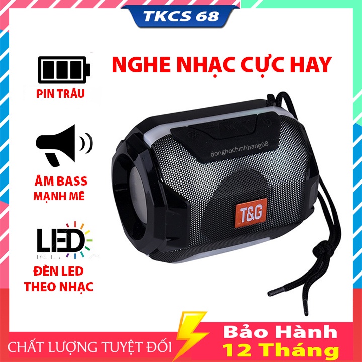 Loa Bluetooth Không Dây Mini A005 Đèn Led Thay Đổi Theo Nhạc Âm Thanh Sống Động - Bảo Hành Lỗi 1 Đổi 1