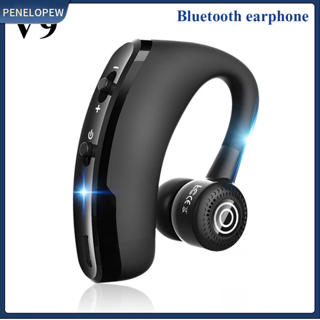 Tai Nghe Bluetooth 5.0 pw V9 Chống Mồ Hôi Kèm Mic Thoại