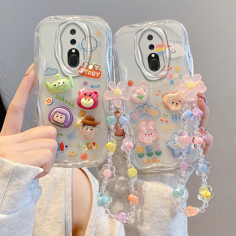 ốp điện thoại oppo F11 Ốp Điện Thoại Trong Suốt Họa Tiết Hoạt Hình Cho oppo f11 oppo f11 tygz