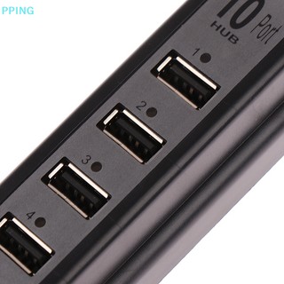 Bộ Chia 10 Cổng usb hub Tốc Độ Cao Đa Năng Cho pc laptop