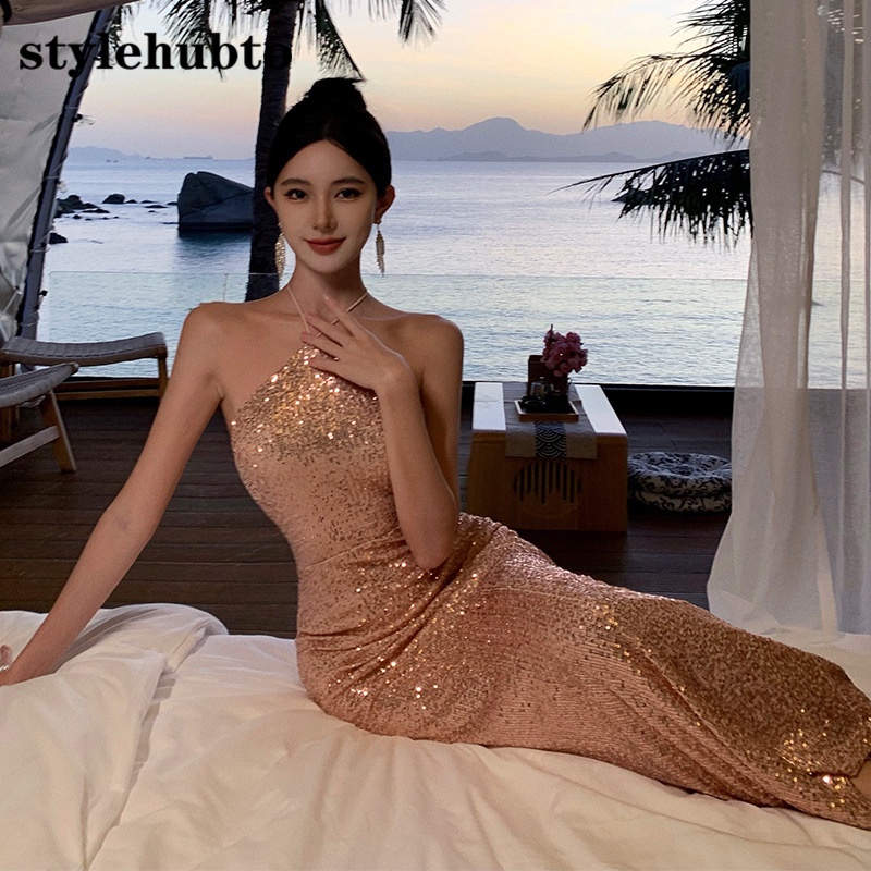 Ba Lô Dạng Treo Cổ Đính Kim Sa Vàng Gợi Cảm Stylehubto 2426 # 2023