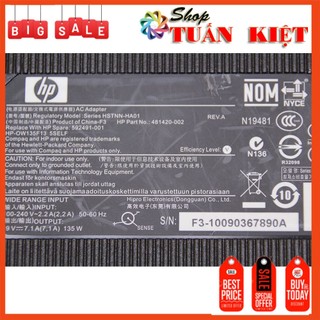 Sạc ( Adapter ) HP 19V-7.1A 135W