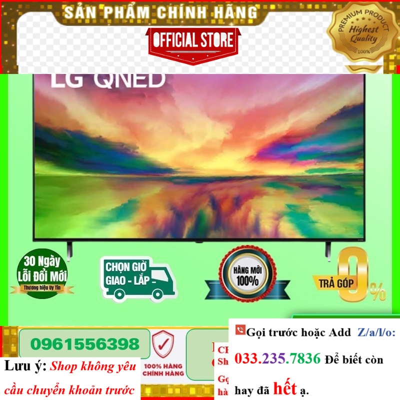[Hãng] 65QNED80SRA  Smart Tivi QNED LG 4K 65 inch 65QNED80SRA