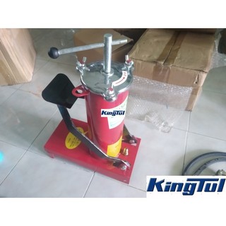 Bơm mỡ đạp chân KingTul 6 lít