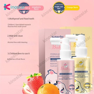Xịt miệng cho bé chống sâu răng cho bé làm sạch răng xịt đau răng cho bé 1-12 tuổi xịt đánh răng probiotics.