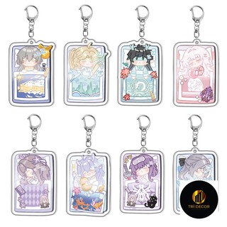 Móc khóa mica game Honkai Star Rail - Sleeping ver