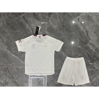 Bộ Đồ Đá Banh 2324 MU 2away Cho Bé