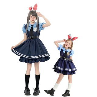 Bộ trang phục hóa trang nhân vật zootopia mad judy dành cho trẻ em và người lớn