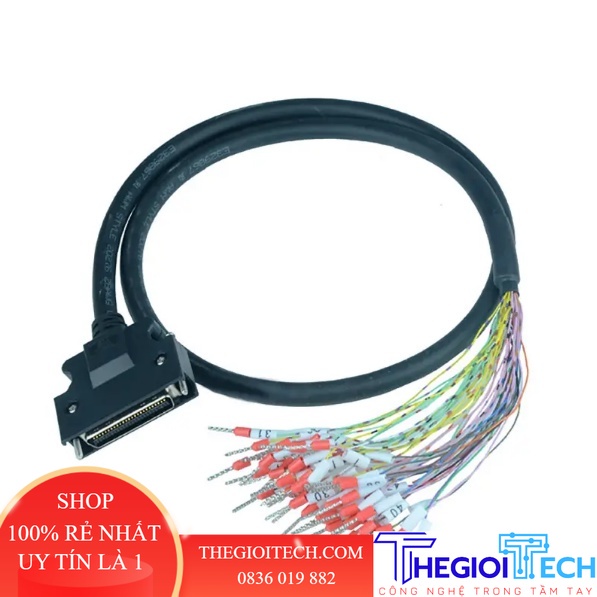 TH Mạch ra chân SCSI nối Jack CN1 SM, Cáp IO tín hiệu điều khiển Servo Pana A5/6 Mitsu MR-JE J3 J4 Terminal - 36 IO - Mạch