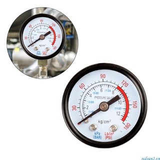 Bộ 2 Đồng Hồ Đo Áp Suất Nước 0-180psi 0-12 Bar 1 8