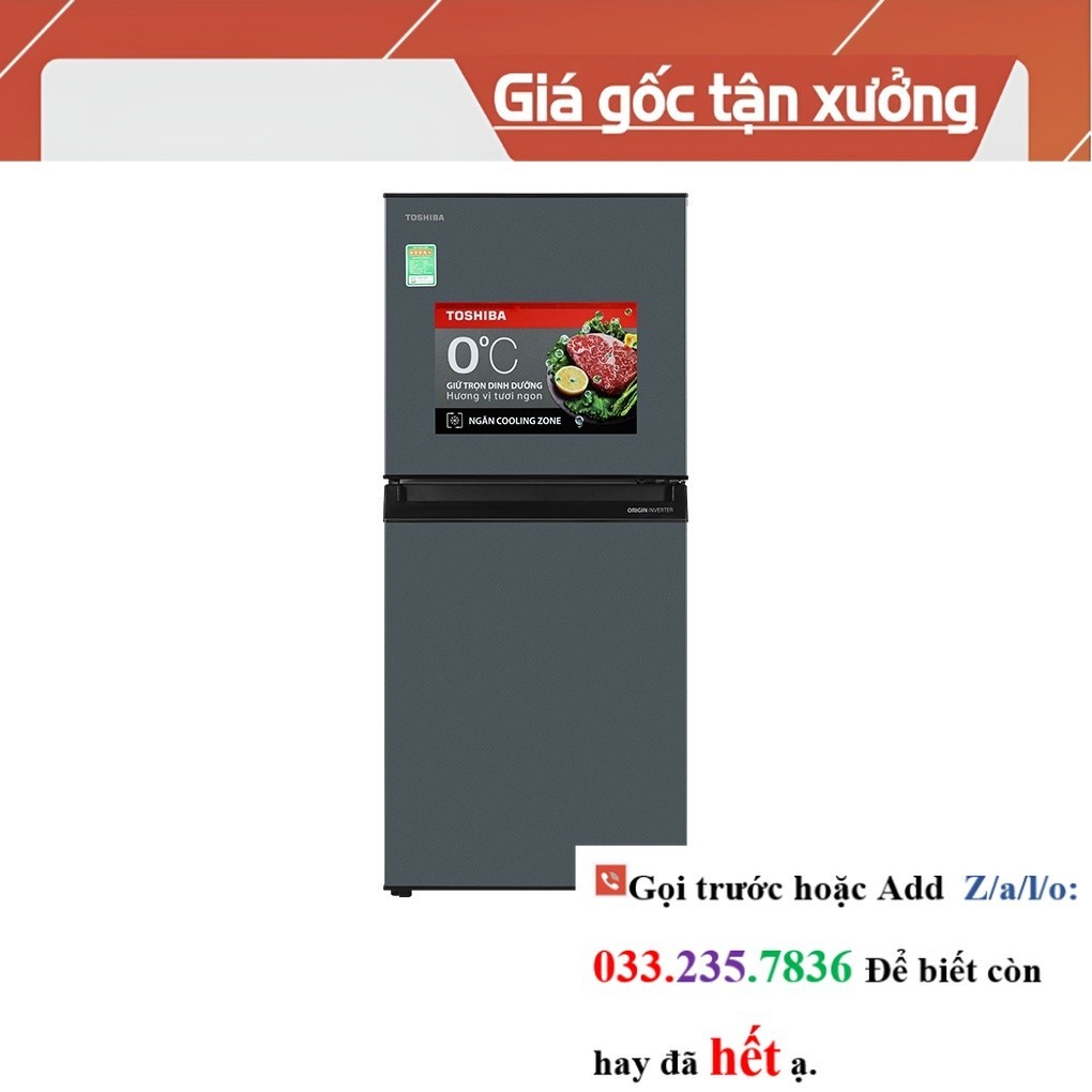 Tủ lạnh Toshiba Inverter 180 lít GR-RT234WE-PMV(52) <<Hãng