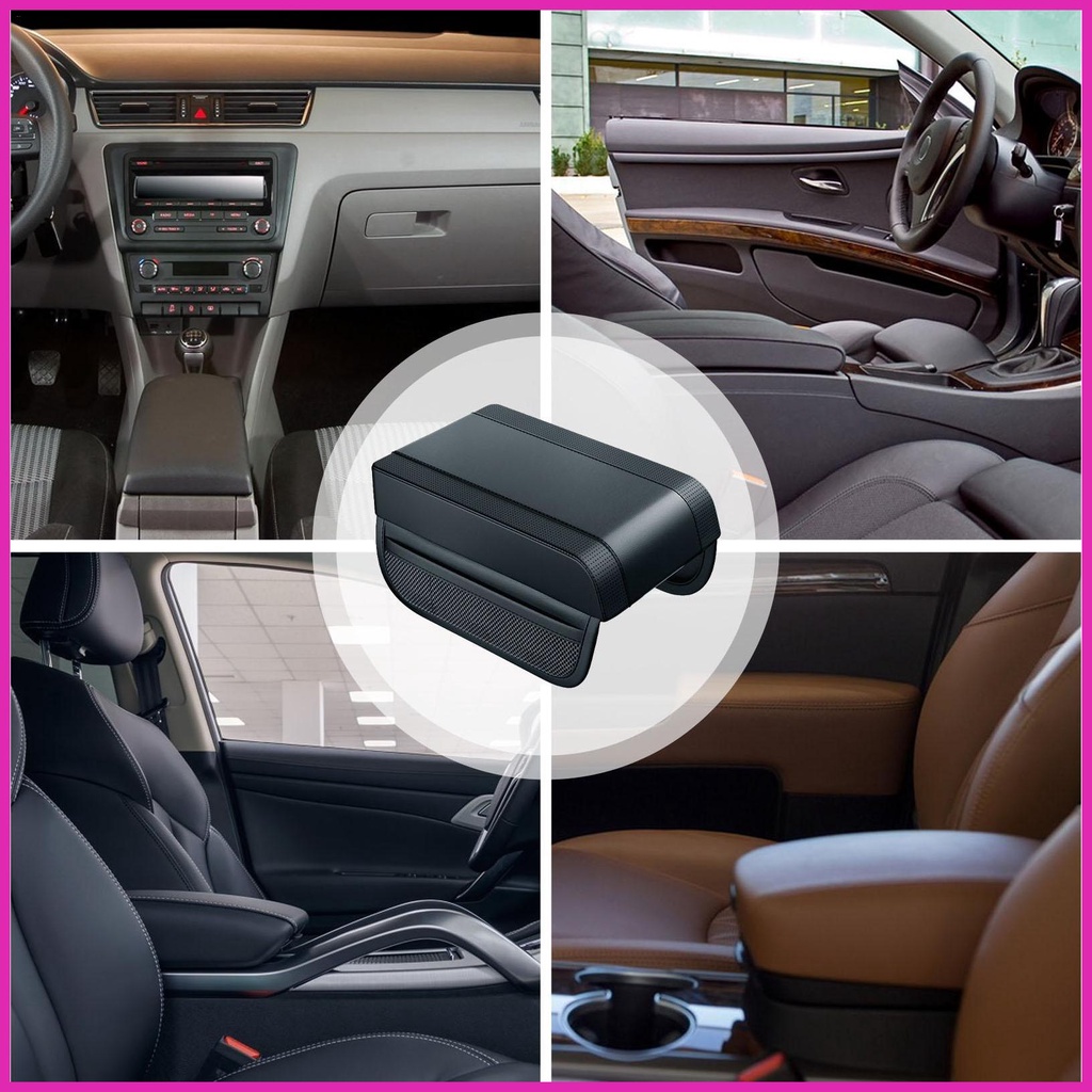 Đệm Da Lót Hộp Tỳ Tay Xe Hơi Dày Dặn Linh Hoạt Và Hiệu Quả