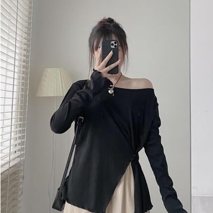 ÁO XE VẠT chất thun tăm dài tay, Aoxevat1048_P0K47