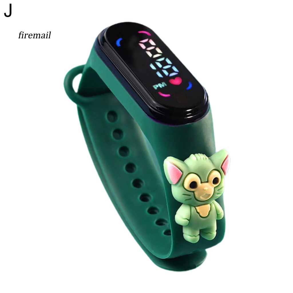 M7 Đồng Hồ Đeo Tay Kỹ Thuật Số led Cảm Ứng Phát Sáng Chống Nước Hình Búp Bê Hoạt Hình anime Cho Trẻ Em
