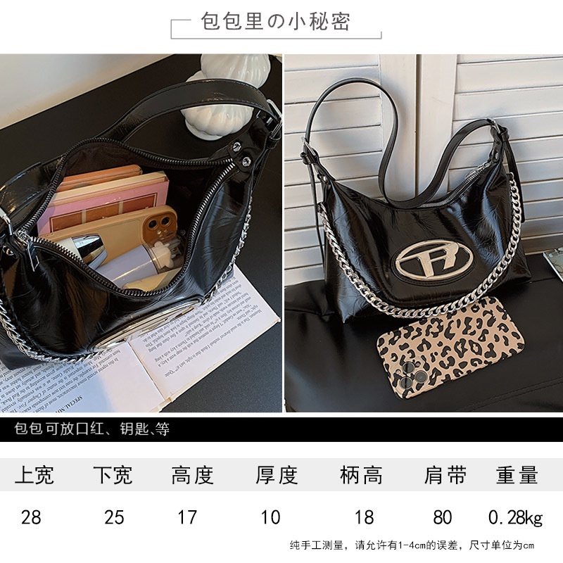 Túi Đeo Chéo Dây Xích Thời Trang Mùa Hè 2023 Dành Cho Nữ