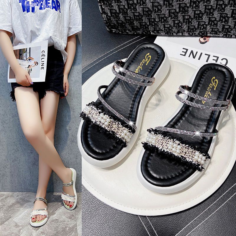 NOVA  dép sandal nữ dép bánh mì nữ dép bánh mì Chống Trượt 2023 NEW B98G1UQ 36Z230904
