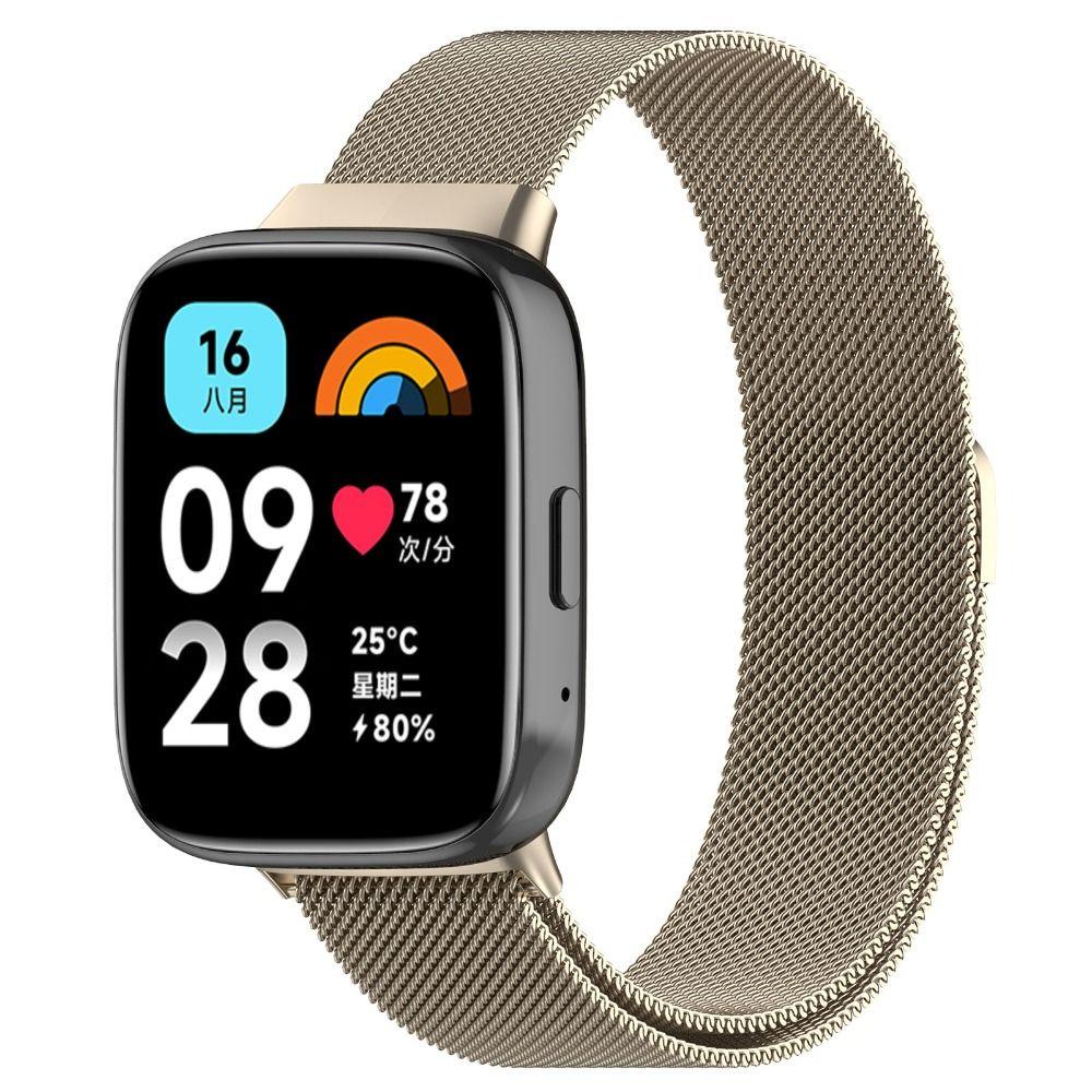 Dây Đeo Inox milanese Cho Đồng Hồ Thông Minh redmi watch 3 active
