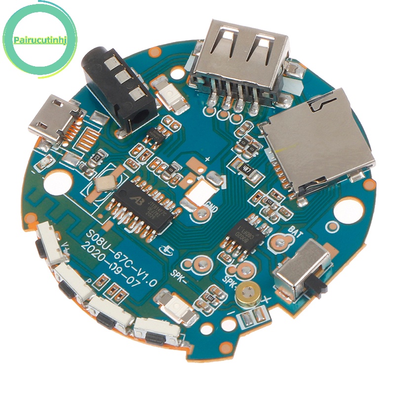Bảng Mạch Khuếch Đại Âm Thanh parucutin 3.7-5v mp3 Chuyên Dụng