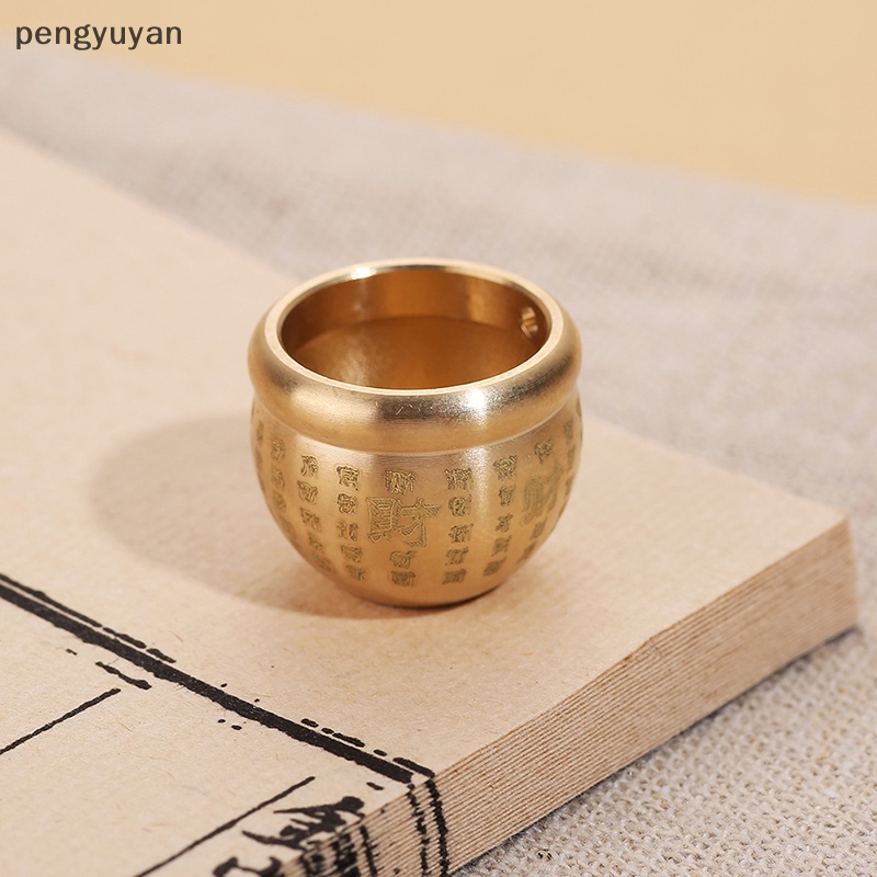 Gạt Tàn Thuốc Nhỏ Bằng Đồng Thau May Mắn Để Bàn Trang Trí Nhà Cửa