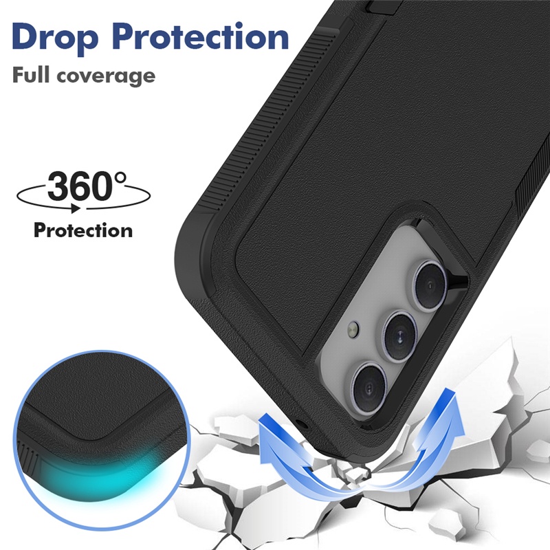 Ốp Điện Thoại tpu + pc Bảo Vệ 360 Độ Cho samsung galaxy s23 fe / s21 fe / s20 fe