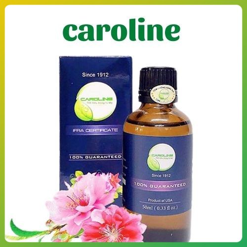 Tinh dầu xông thơm phòng CAROLINE hương Hoa Trà 10ml/50ml/100ml - Cam kết chính hãng
