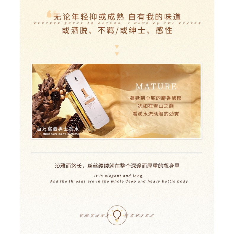 Nước Hoa Nam 100ml Mùi Hương Gỗ Gợi Cảm