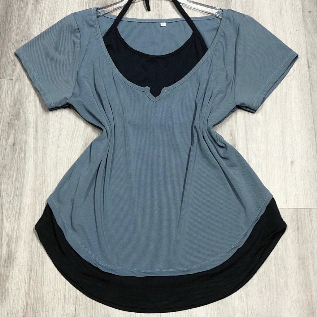 Thời Trang Bigsize Áo Thun Vải Thun Tăm 50 - 100Kg Dễ Thương