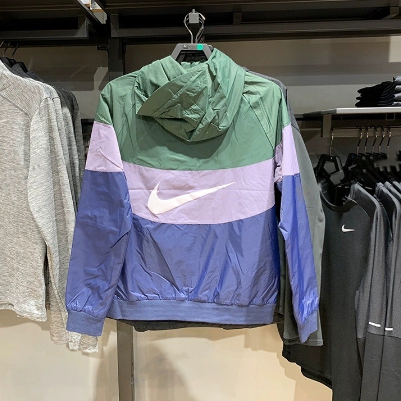 Nike Áo Khoác Thể Thao Có Mũ Trùm Cá Tính Theo Phong Cách retro Dành Cho Nam dc4113 100%