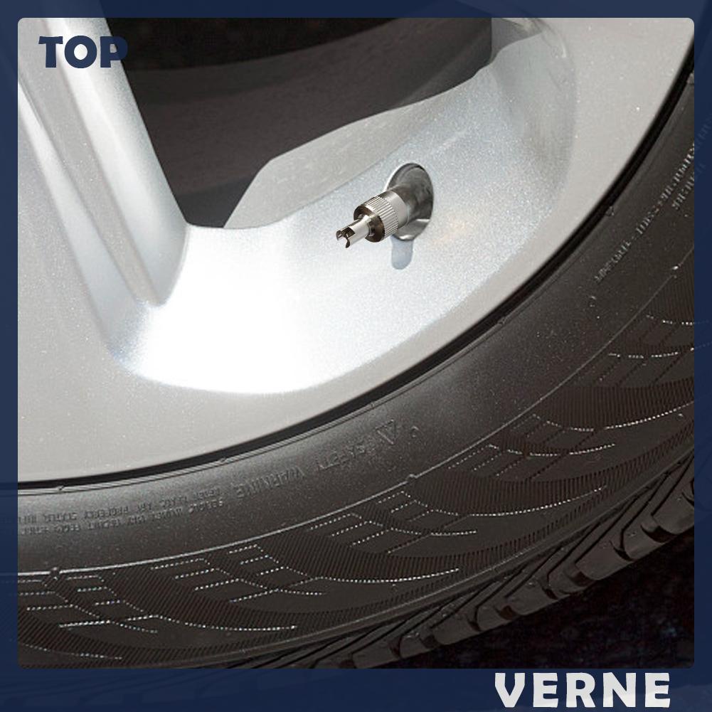 Bộ 8 Nắp Van Bánh Xe Hơi Có Rãnh Chống Rò Rỉ