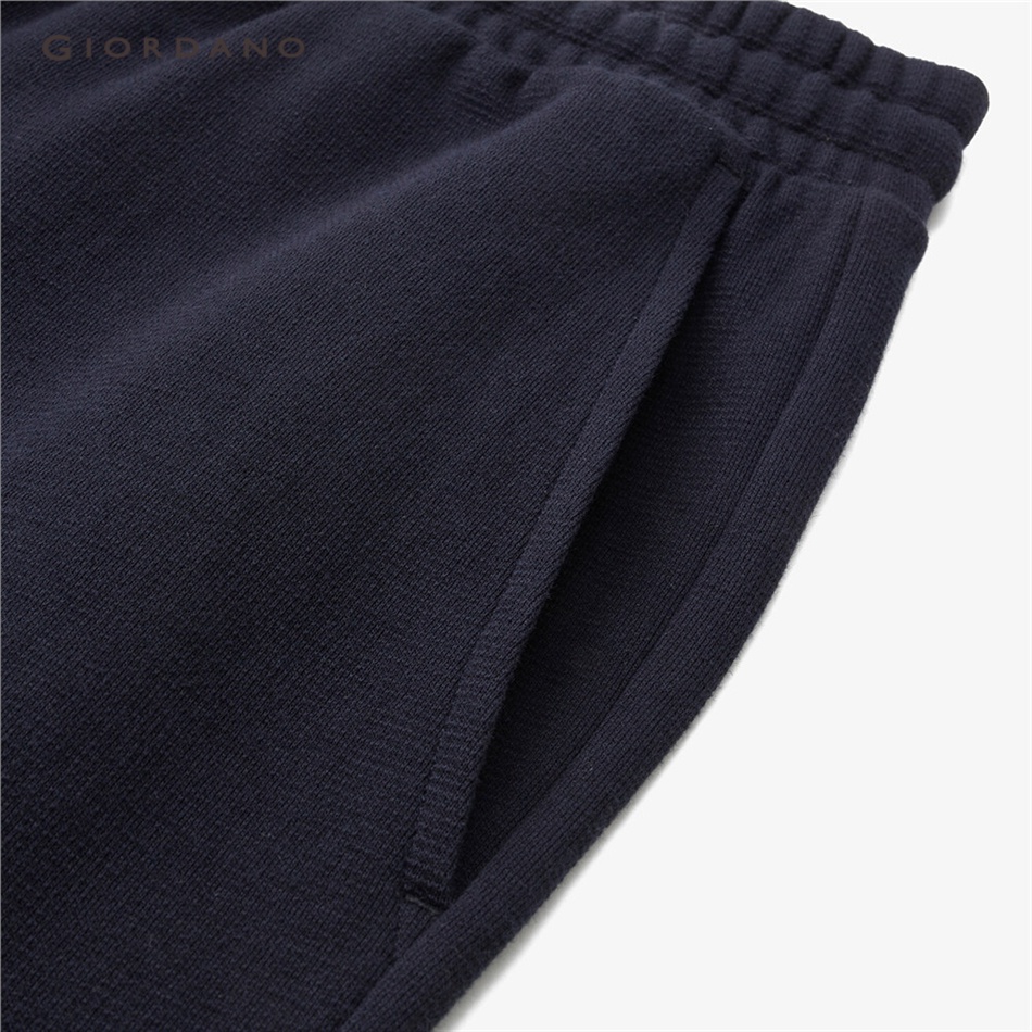 GIORDANO MEN Drawstring elastic waist loose joggers 01113103