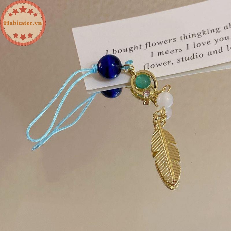 Móc Khóa Điện Thoại Bằng Kim Loại Hình game tater genshin